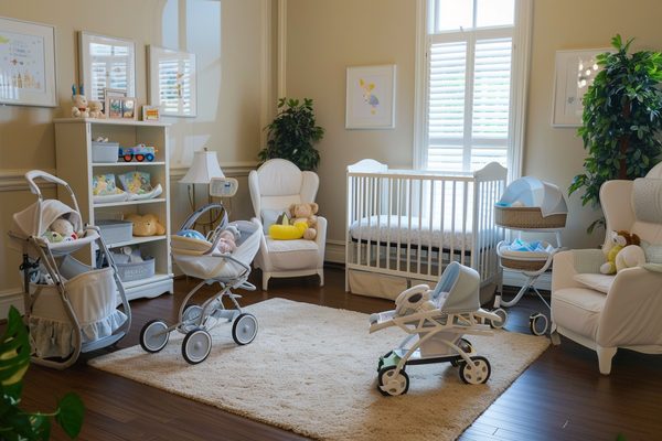 Puericulture: matériel, accessoires, produits pour bébé de moins d'un an